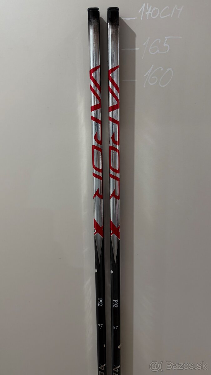 ✅ 2 x NOVÉ HOKEJKY - BAUER VAPOR - P92 - 77+87 F - 171 CM ✅