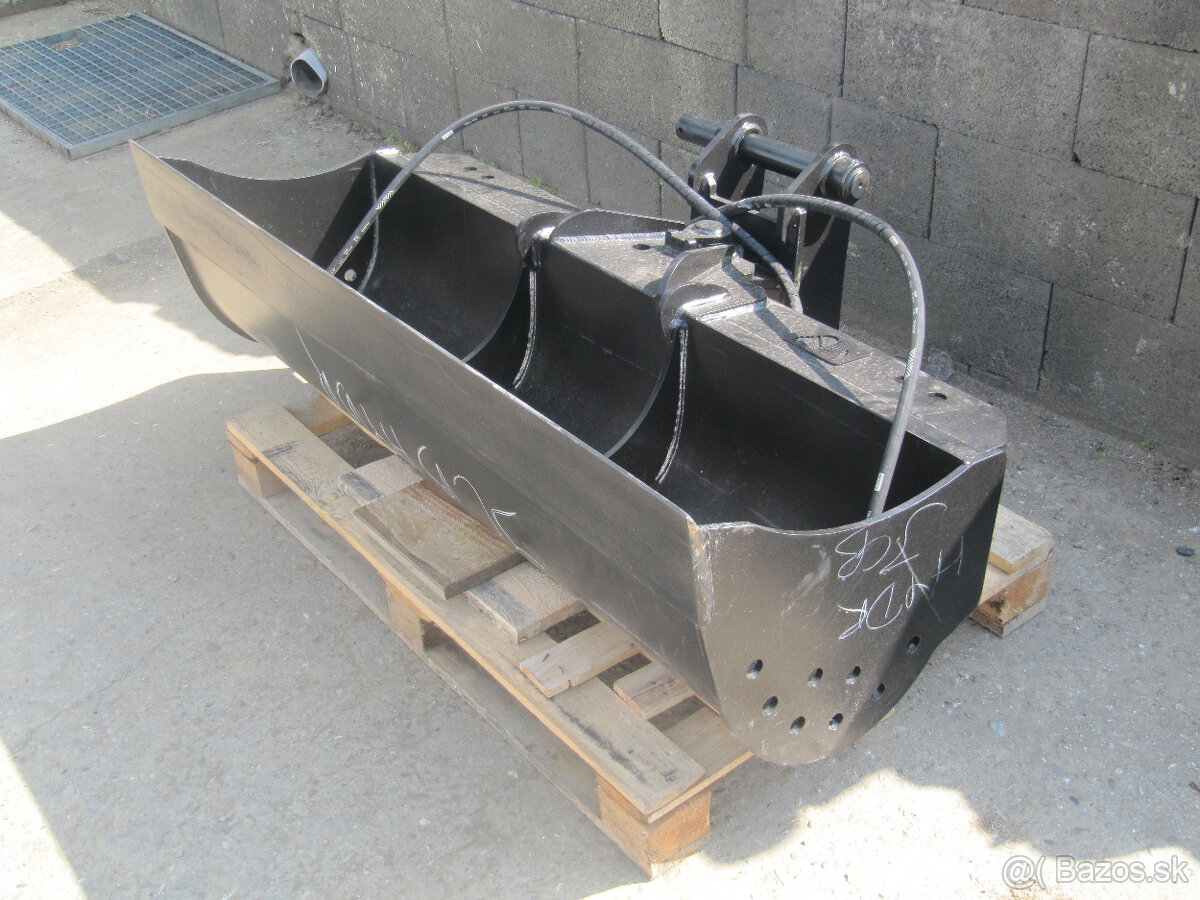 Hydraulická svahovací lžice 150cm Jcb 3cx-4cx