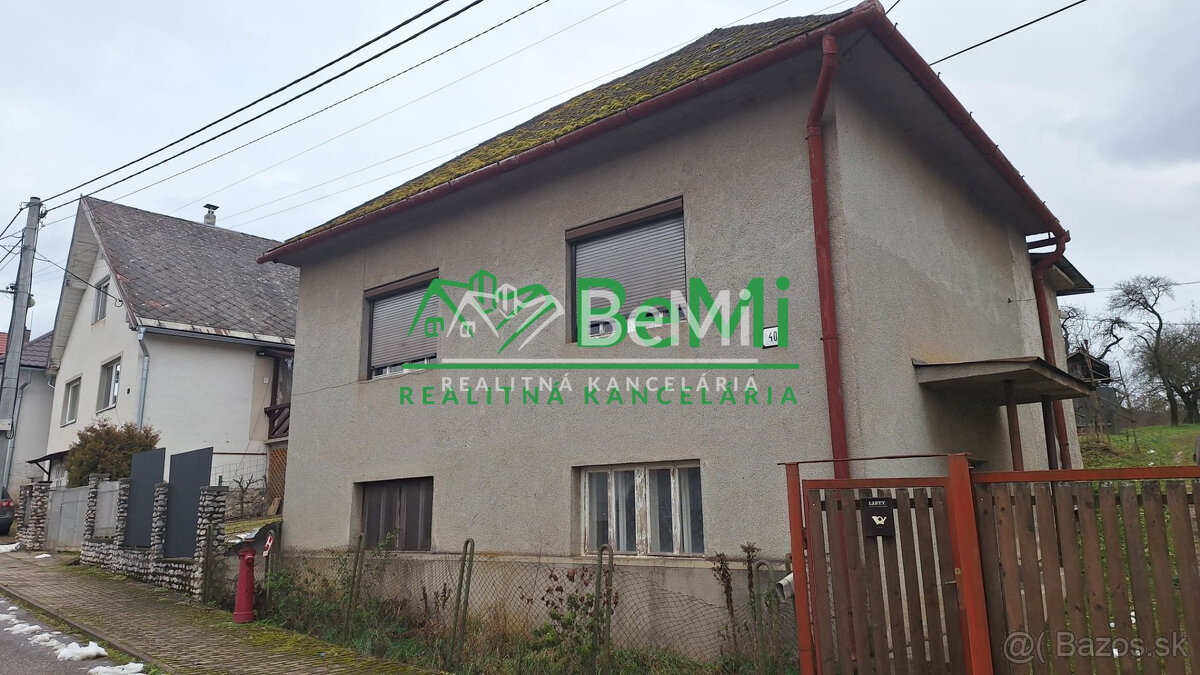 Rodinný dom v obci Roštár - NA PREDAJ