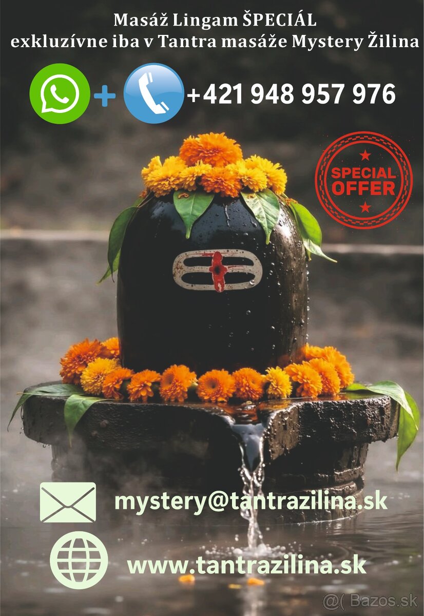 Lingam Špeciál – Jediná masáž tohto druhu v Žiline 🔥