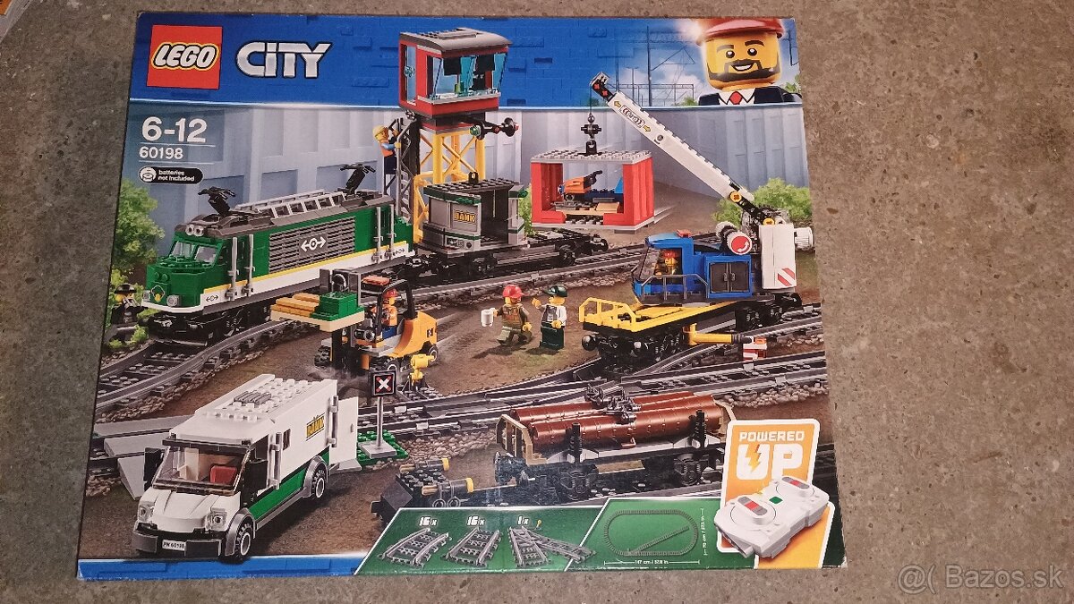 Lego City 60198 Nákladný vlak