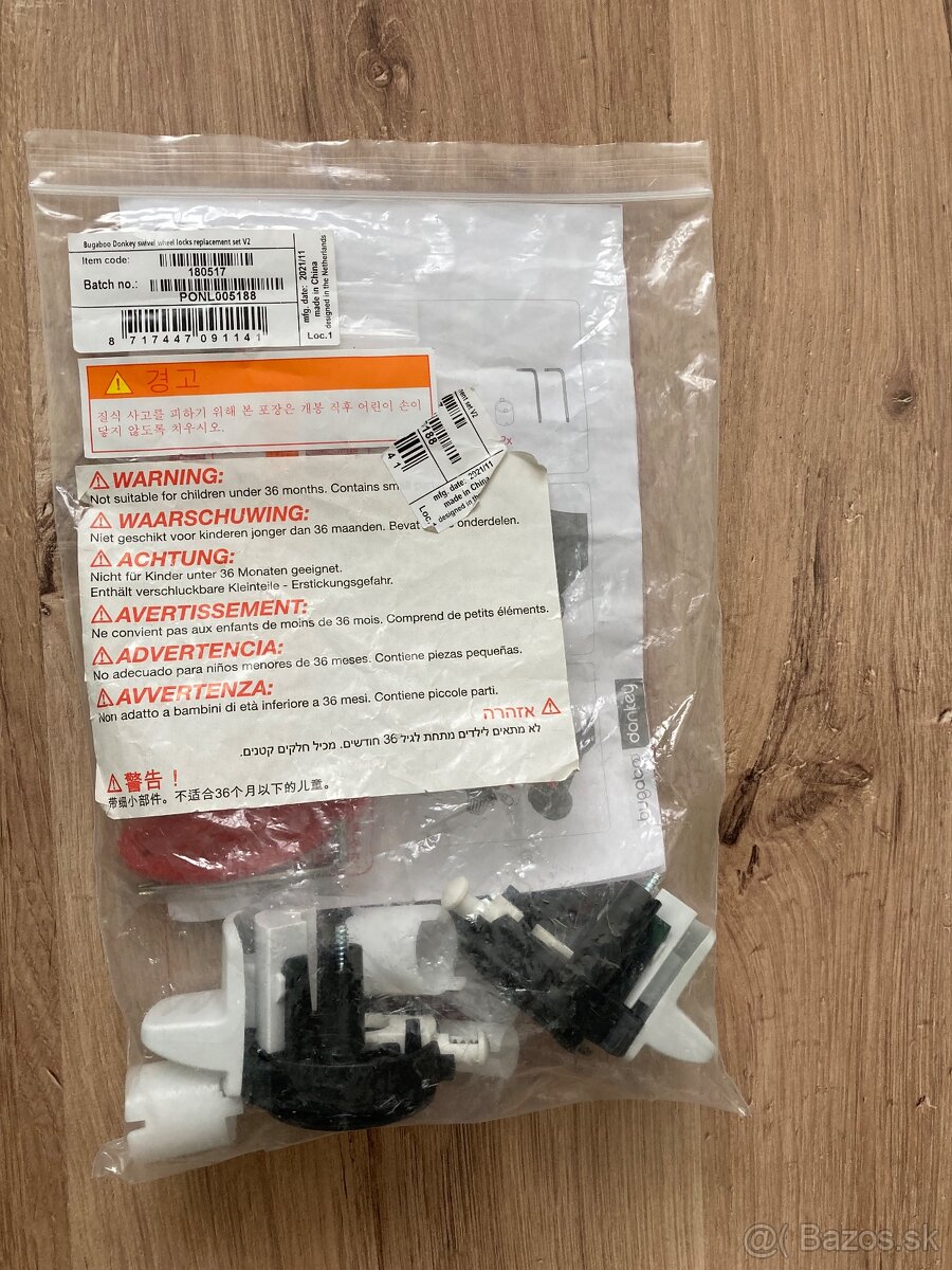 Bugaboo Donkey - zámok na predné kolesá