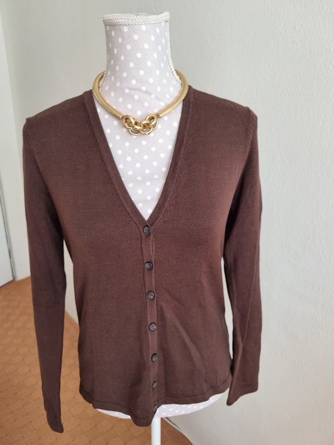 nový tmavohnedý svetrík Michael Kors veľ.v M