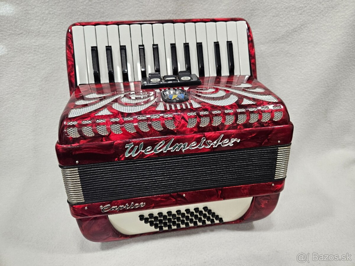 Akordeon weltmeister caprice 40 basovy