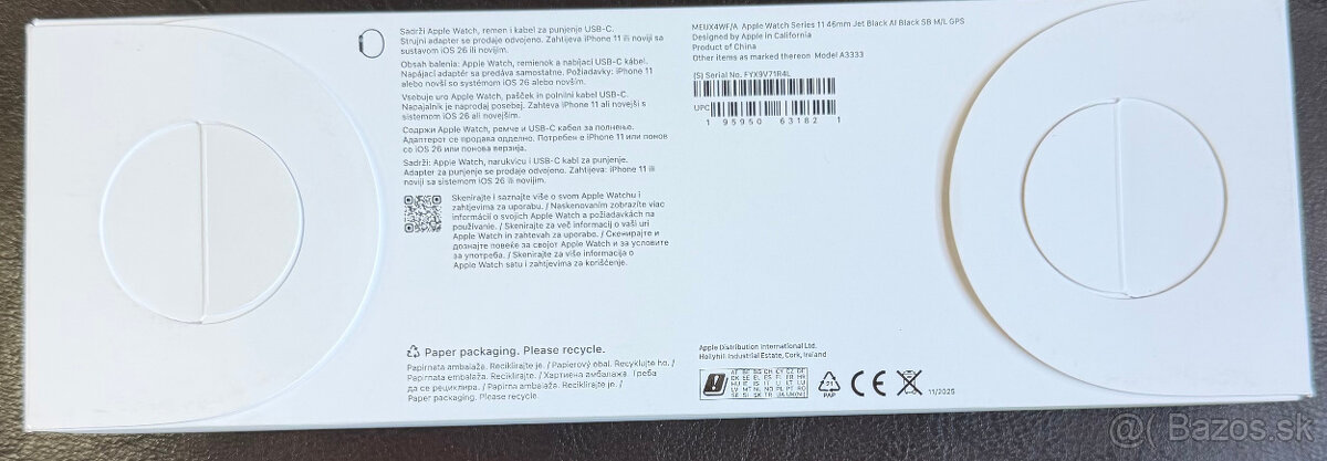 Apple Watch 11 46mm nerozbalené