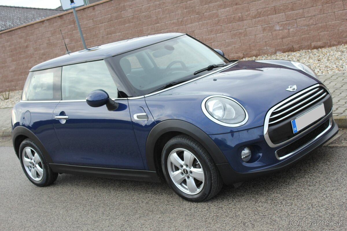 Mini cooper One D caribic blue edition