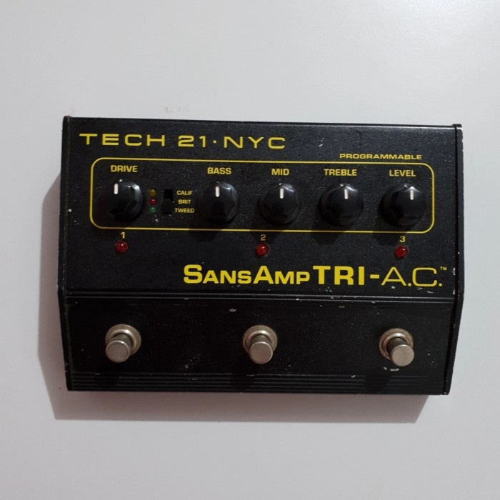 Tech 21 Sansamp - 3-kanálový analógový preamp