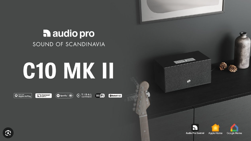 Audiopro C10 MKII wifi reproduktor s AirPlay2 a GoogleCast