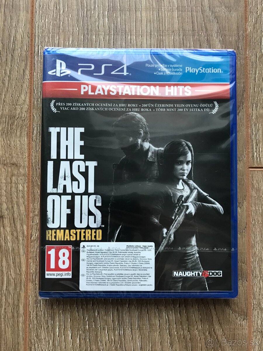The Last of Us Remastered ZABALENA na Playstation 4