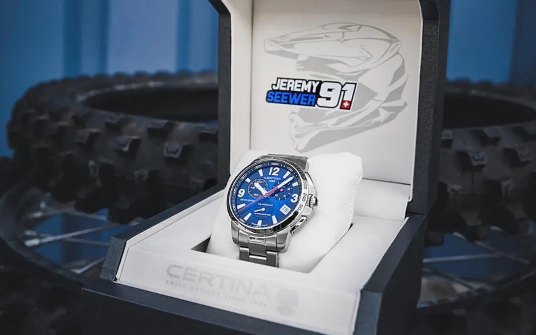 Certina DS Podium Lap Timer Jeremy Seewer 91 Limited Edition