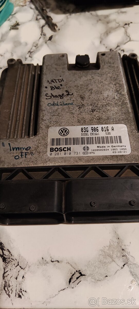 1,9 TDI BKC 77Kw RJ software úpravy stage2