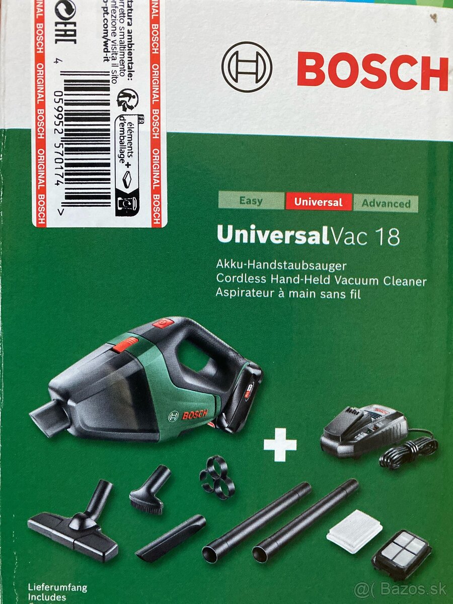 Bosch UniversalVac 18