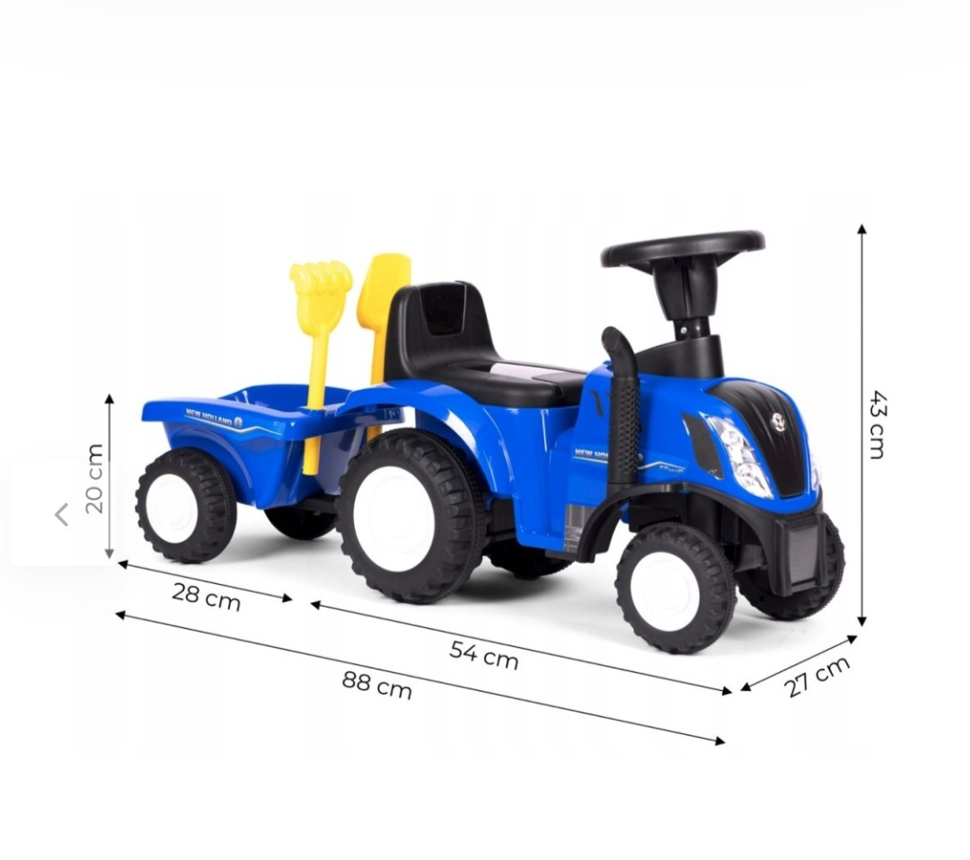 Traktor s vlečkou