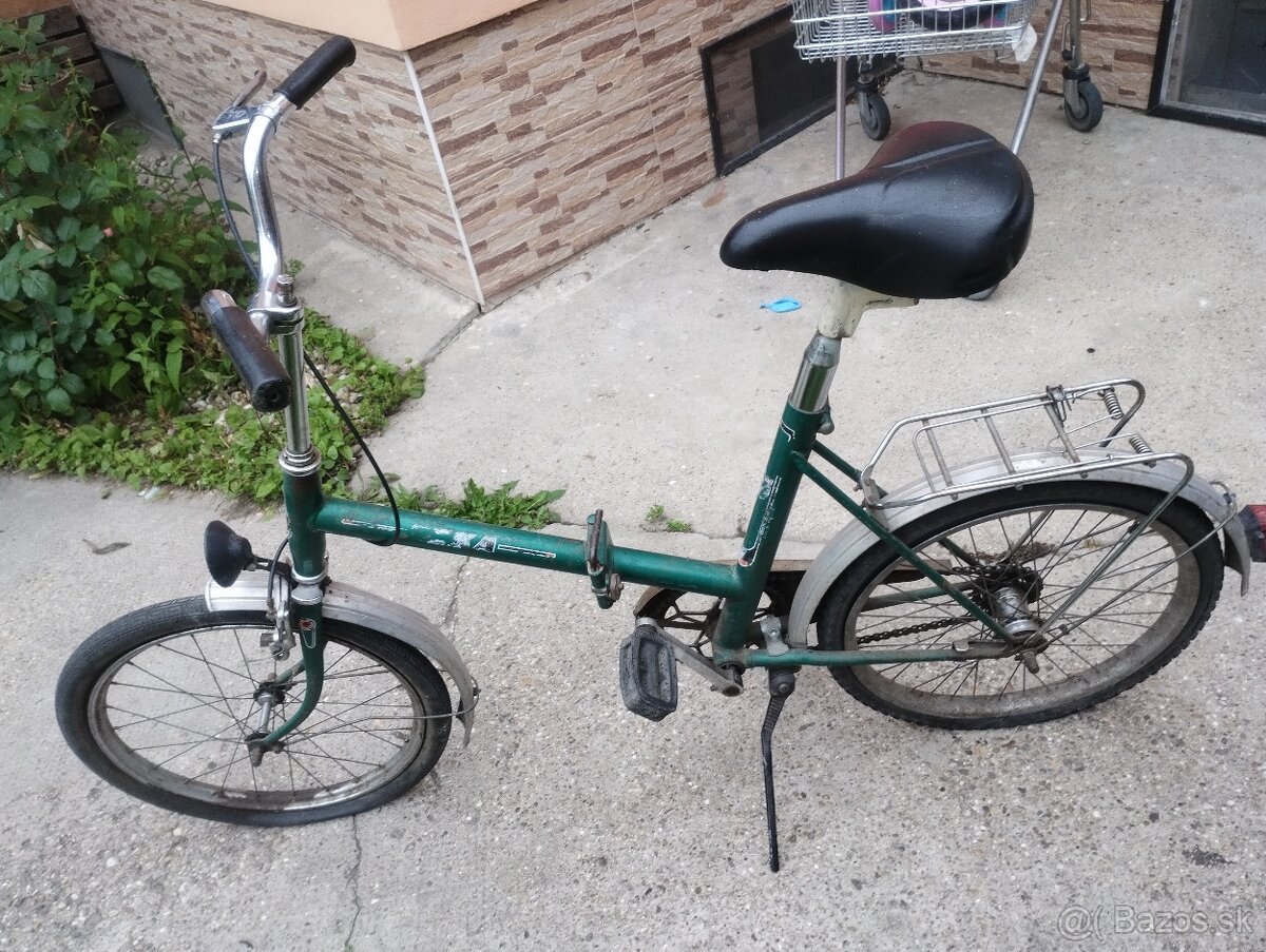 RETRO BICYKEL SKLADACKA