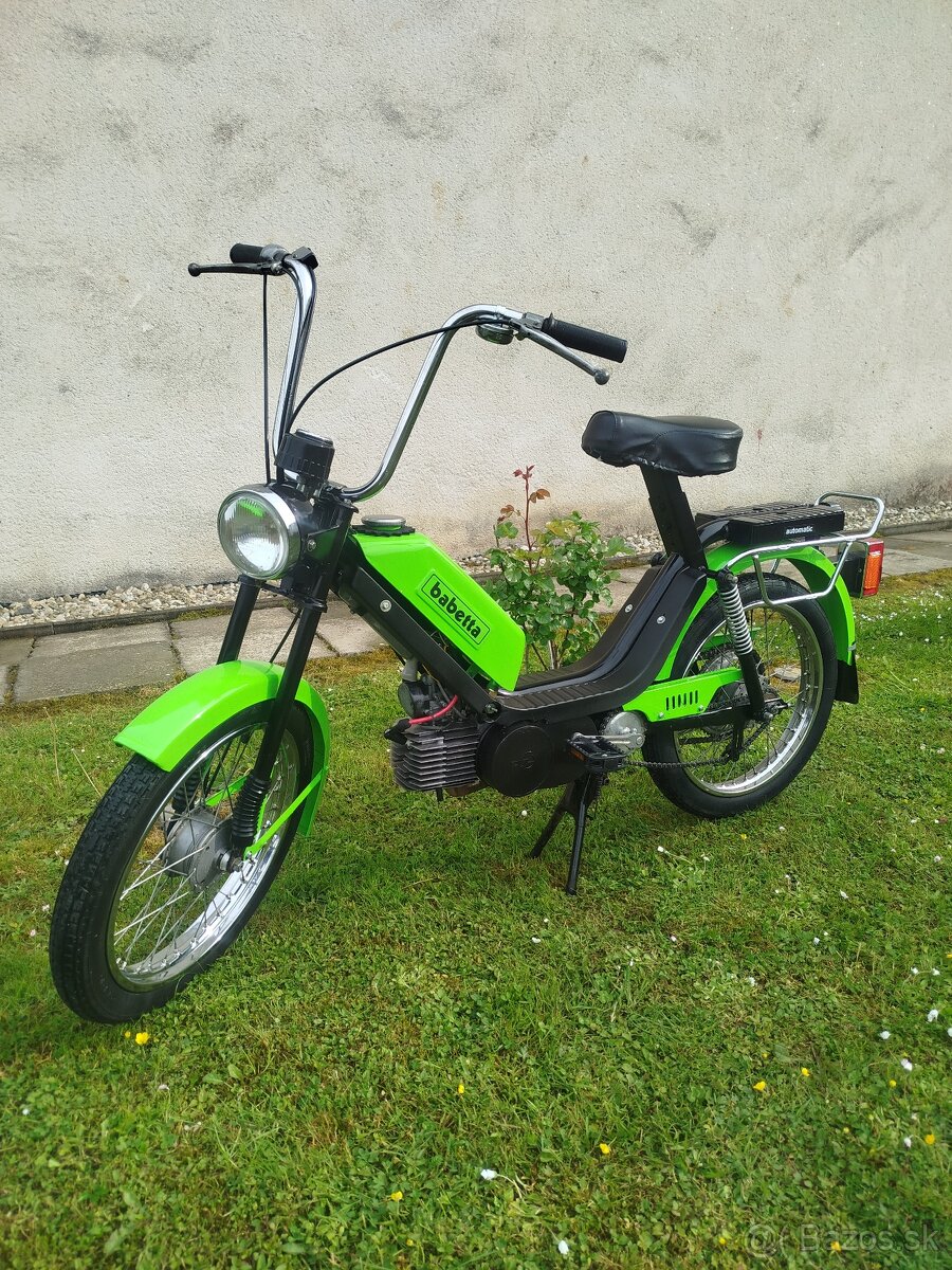 Babetta 210+kartička nájazd 2500km