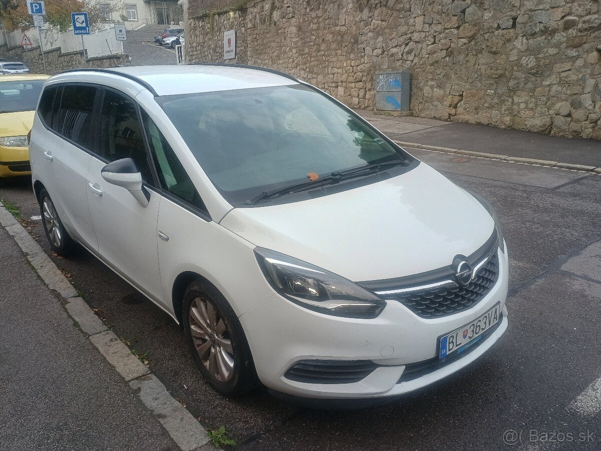 Opel zafira C tourer, 2017, 1,6, 125 KW, automat, 5 miest
