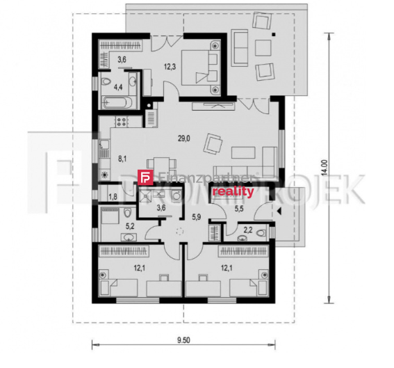 2 novostavby uprostred obce 70000€ + (F572-12-ANM)