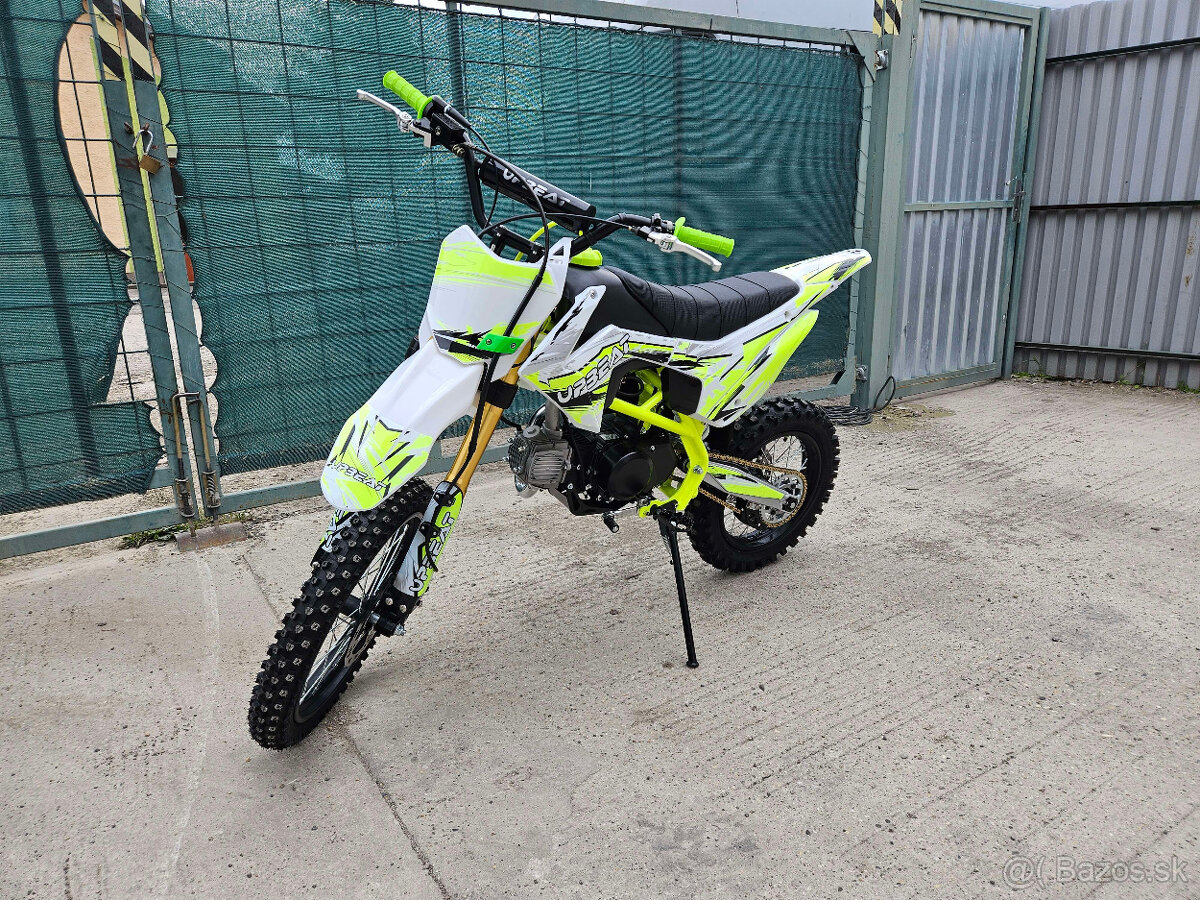 125cc Dirt Bike v neónovo zelenej farbe 17/14
