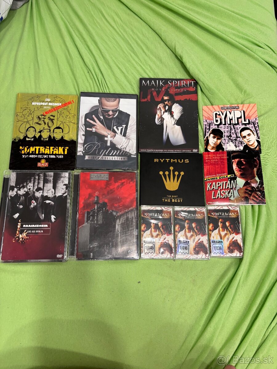 Rytmus, Kontrafakt, Majk spirit , dj wich predam tieto cd