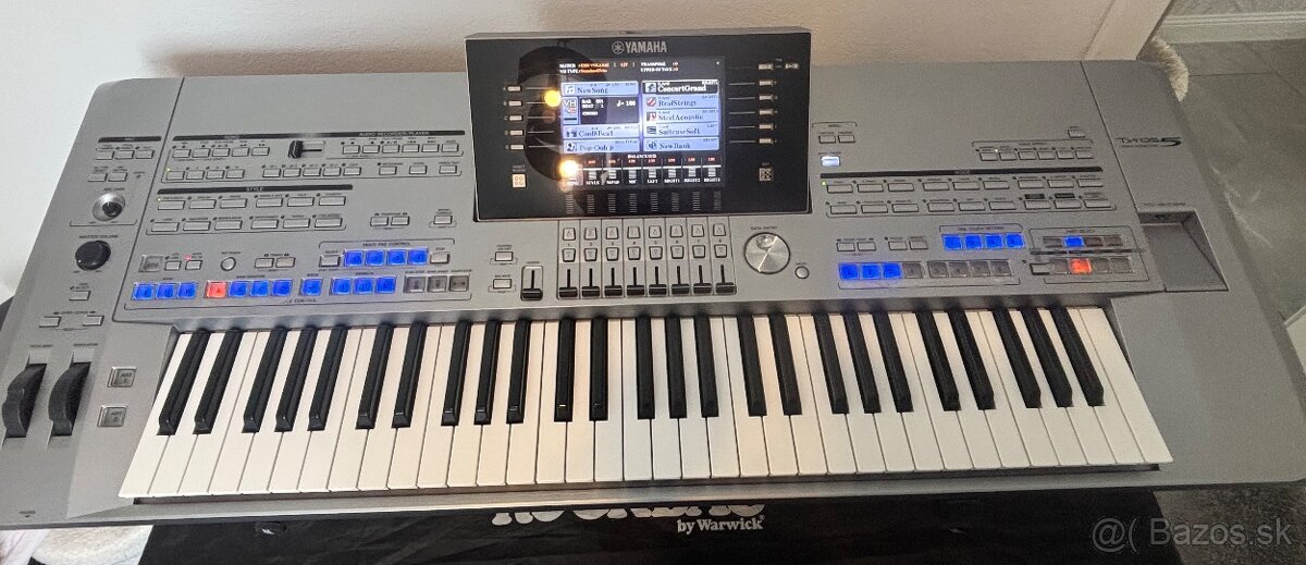 Predám Yamaha Tyros 5