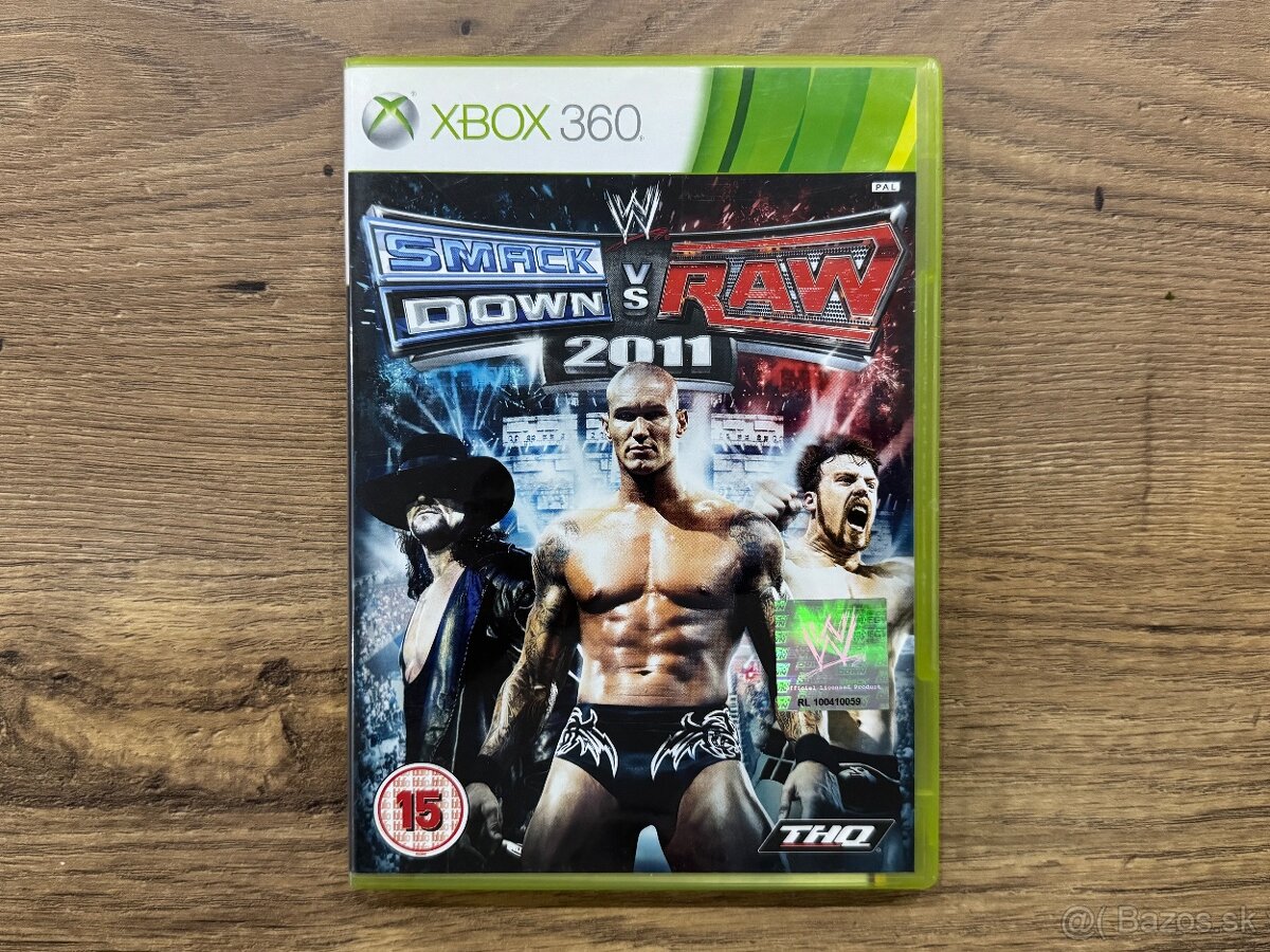 Hra XBOX 360 - Smack Down vs Raw 2011
