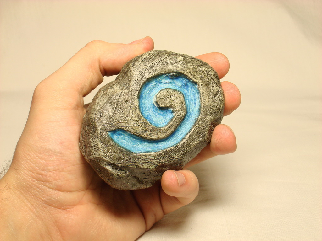 Hearthstone kameň replika - z hry Heroes of Warcraft