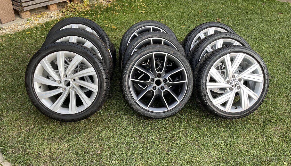 PERSEUS GEMINI BERGAMO skoda orig disky 5x112 225 45 R18z