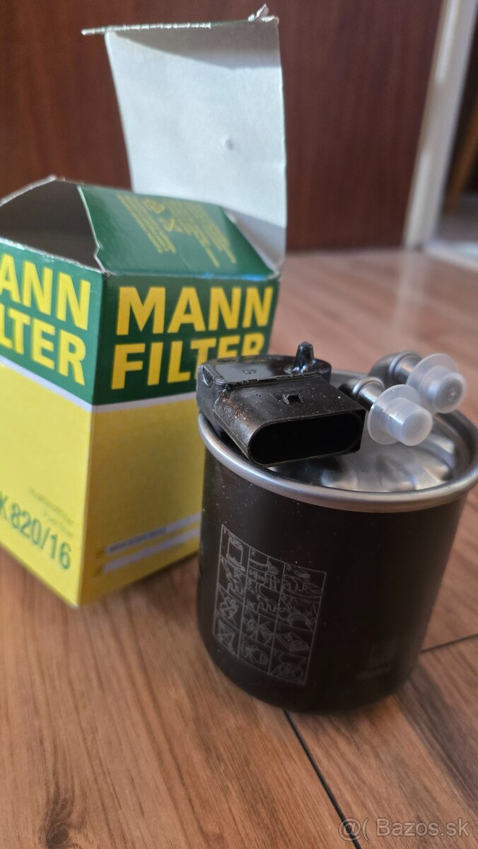 Predám palivovy filter MANN WK 820/16 Mercedes
