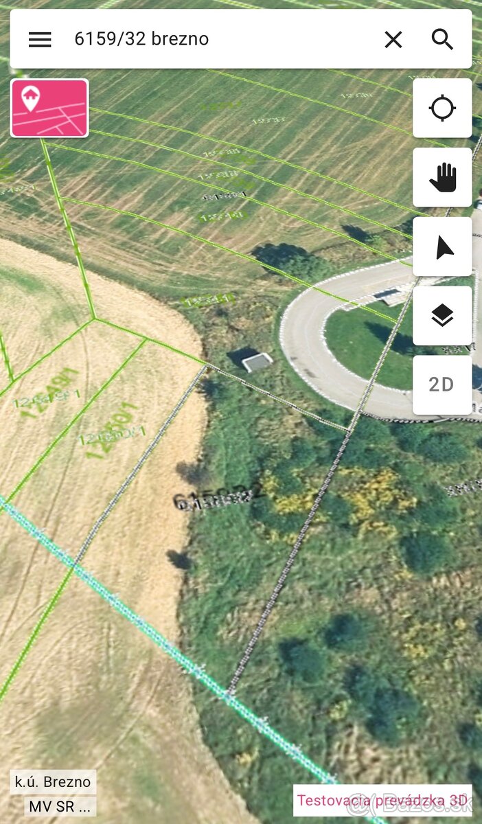 Stavebný pozemok Mazorníkovo