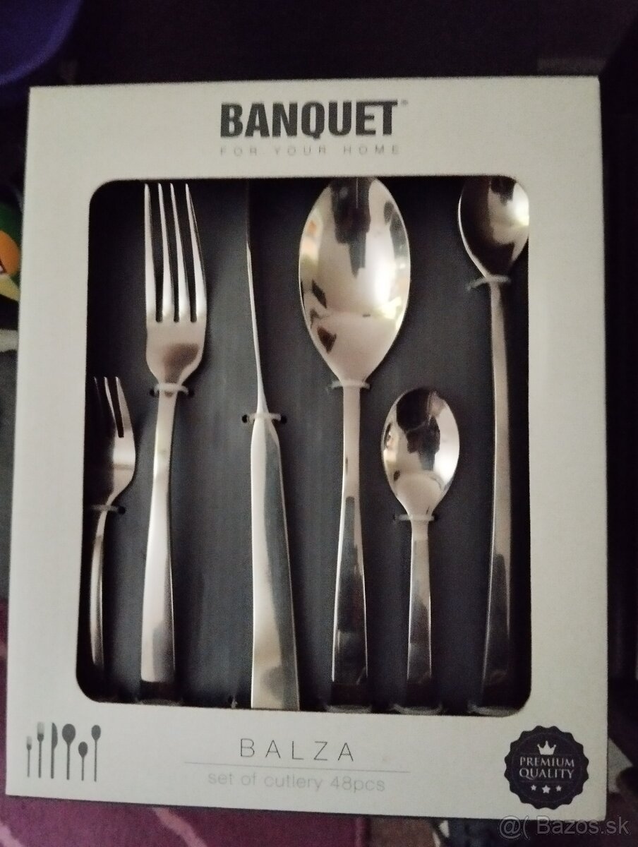 Príbor Banquet BALZA - sada nerezového príboru