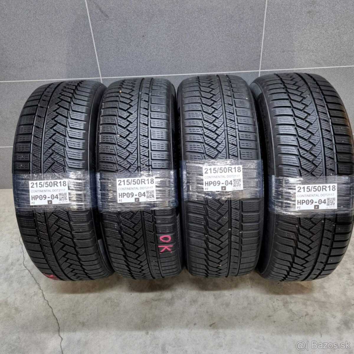 Zimné pneumatiky 215/50 R18 CONTINENTAL