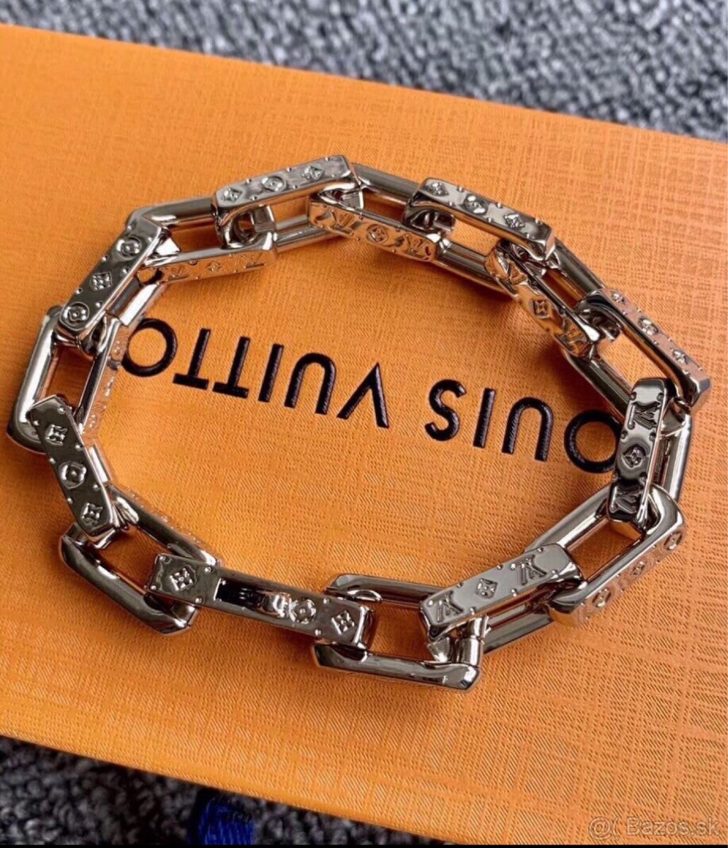 Náramok Louiss Vuitton strieborný