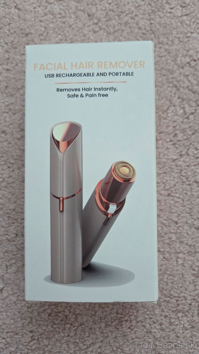 odstraňovač chĺpkov na tvári