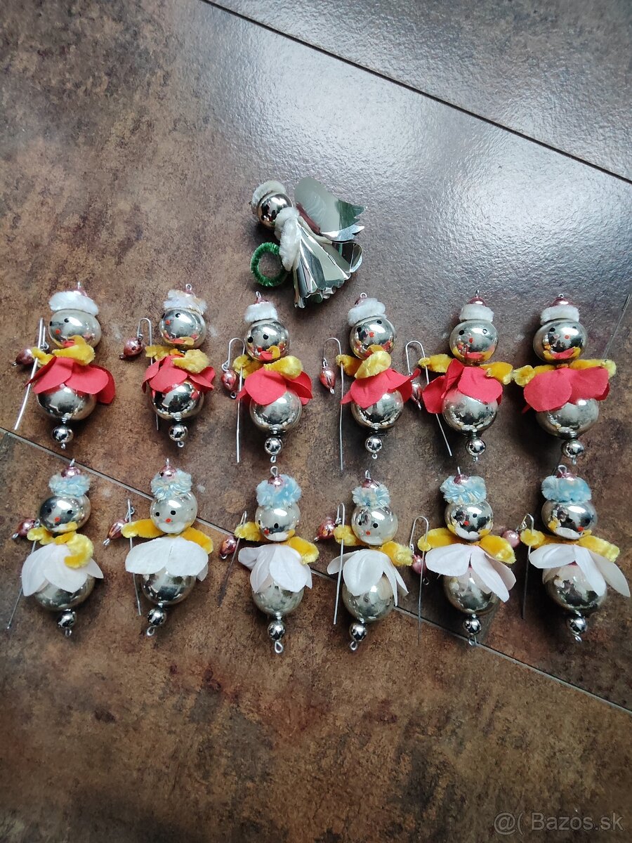 Staré vianočné figúrky