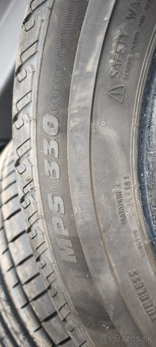 predám letné pneumatiky