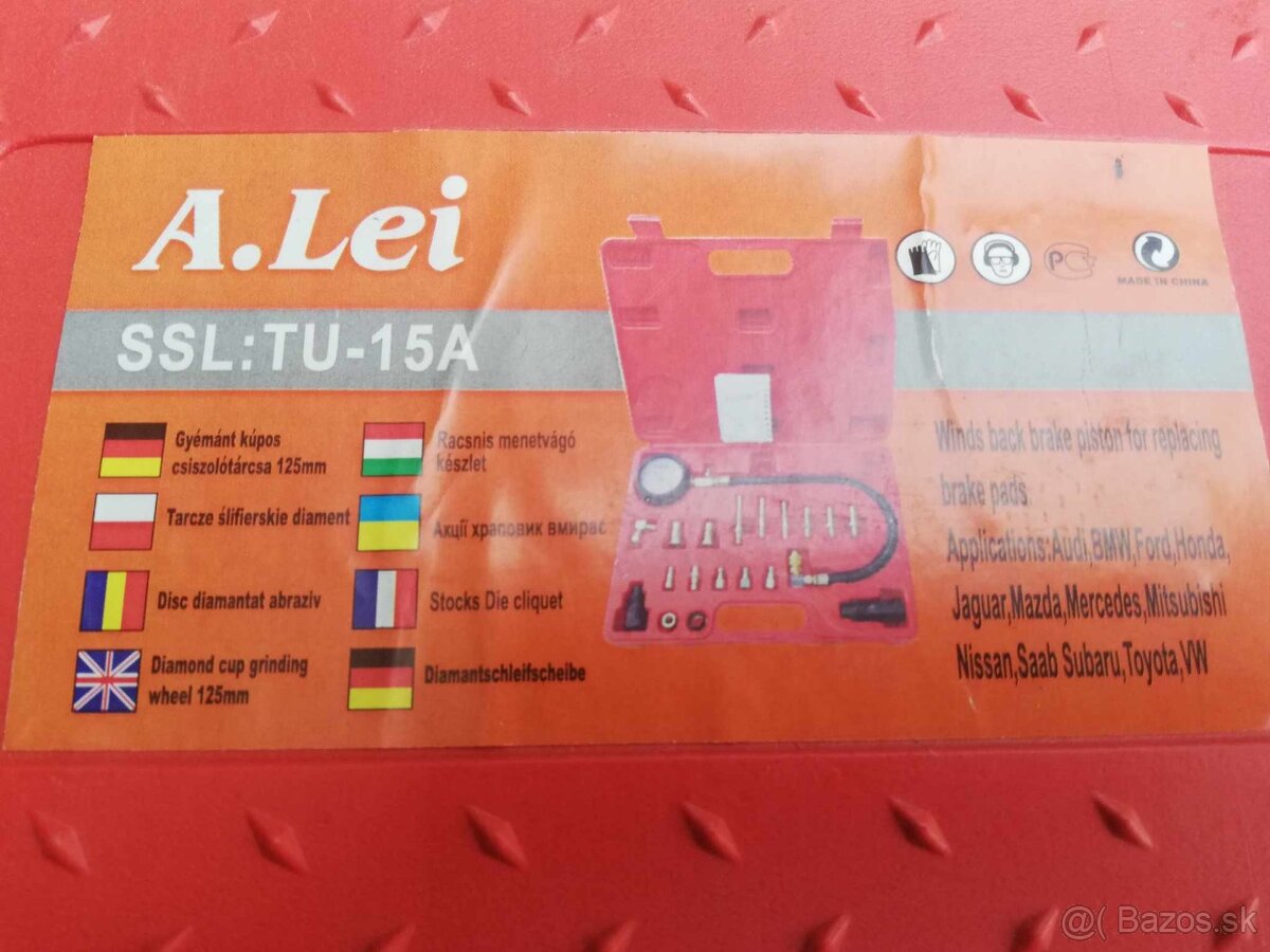 Tester kompresie motorov