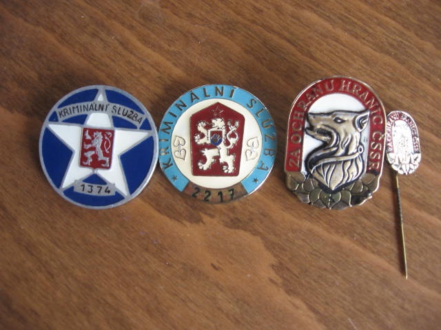 Odznaky Policia ,CSLA