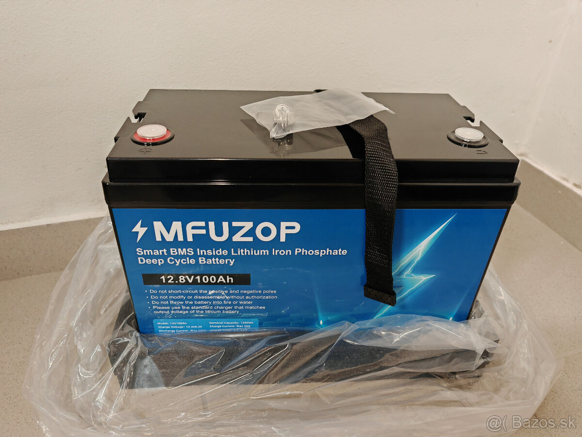 LiFePo4 Batéria 100Ah 12.8V