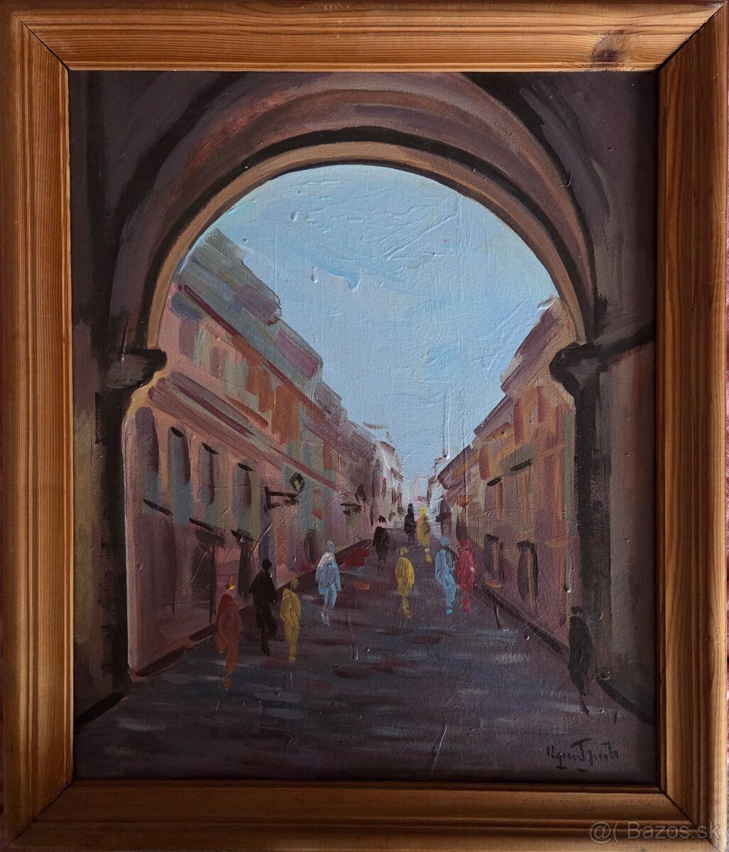 Obraz Varuzhan Aghamyan-Košická ulička