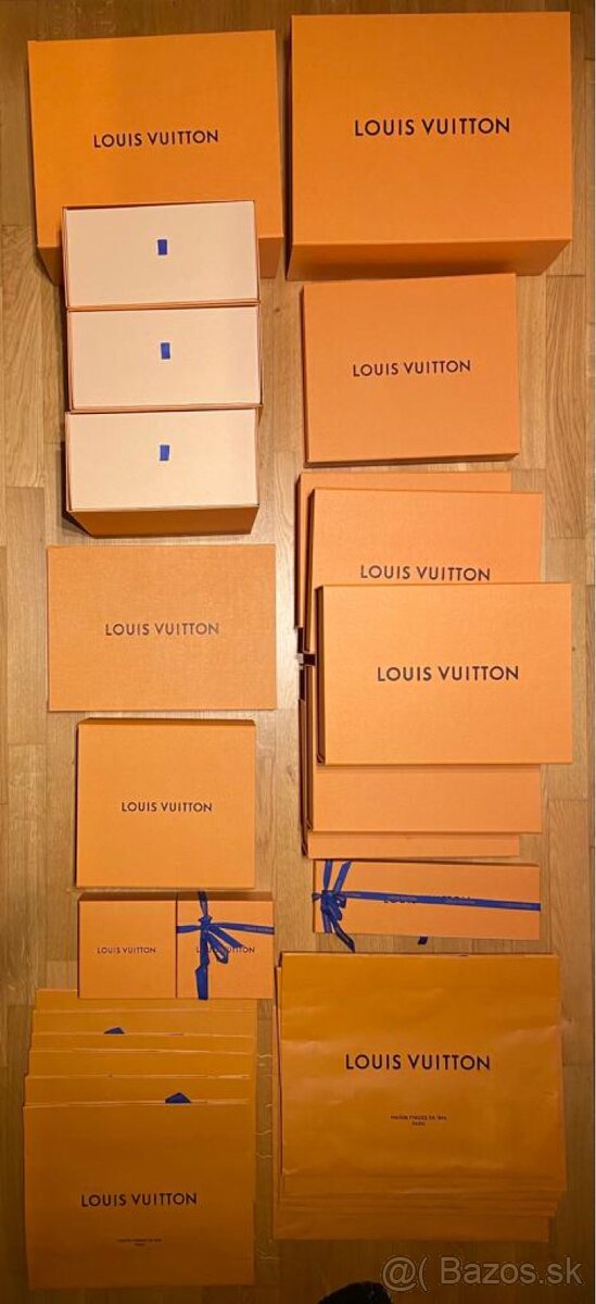 Louis Vuitton krabice a tašky mix