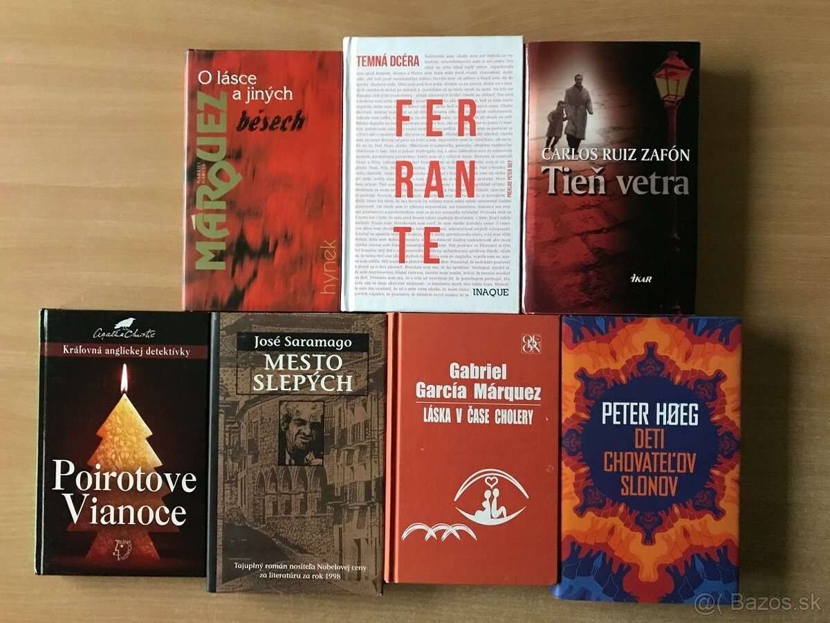 Dostojevskij, Solženicyn, Christie, Ferrante....