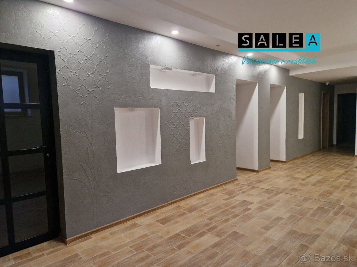 Prenájom pre pestrú ponuku služieb pešia zóna Šaľa 200 m2 al