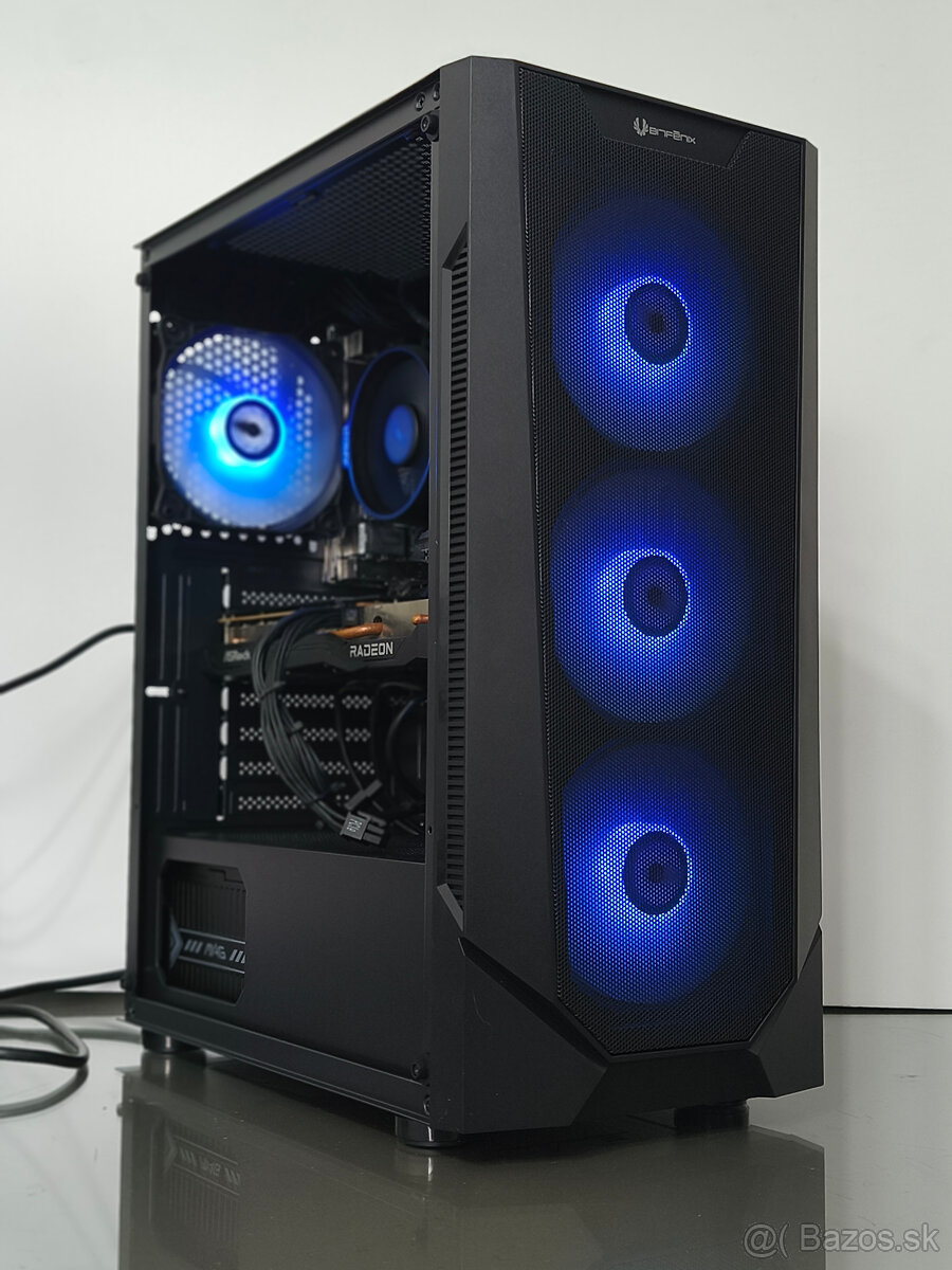 Herný PC – R5 5500 / RX 6600 8GB / 16GB RAM/ 1TB NVMe