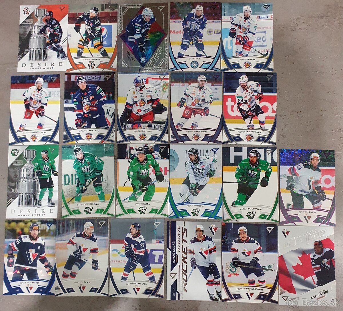 Hokejové kartičky Sportzoo (Extraliga/Hokejové slovensko)