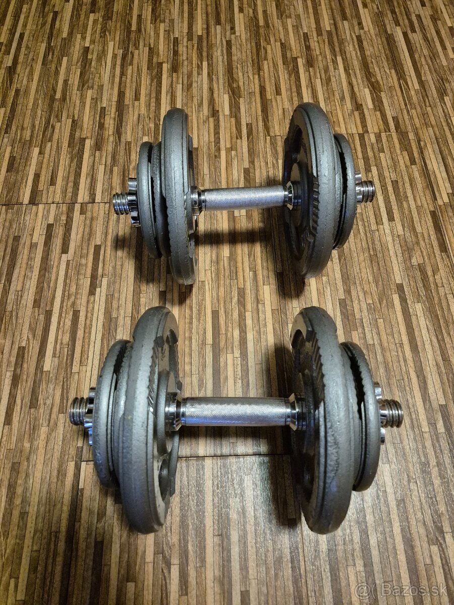 Jednoručky Insportline 2x17 kg