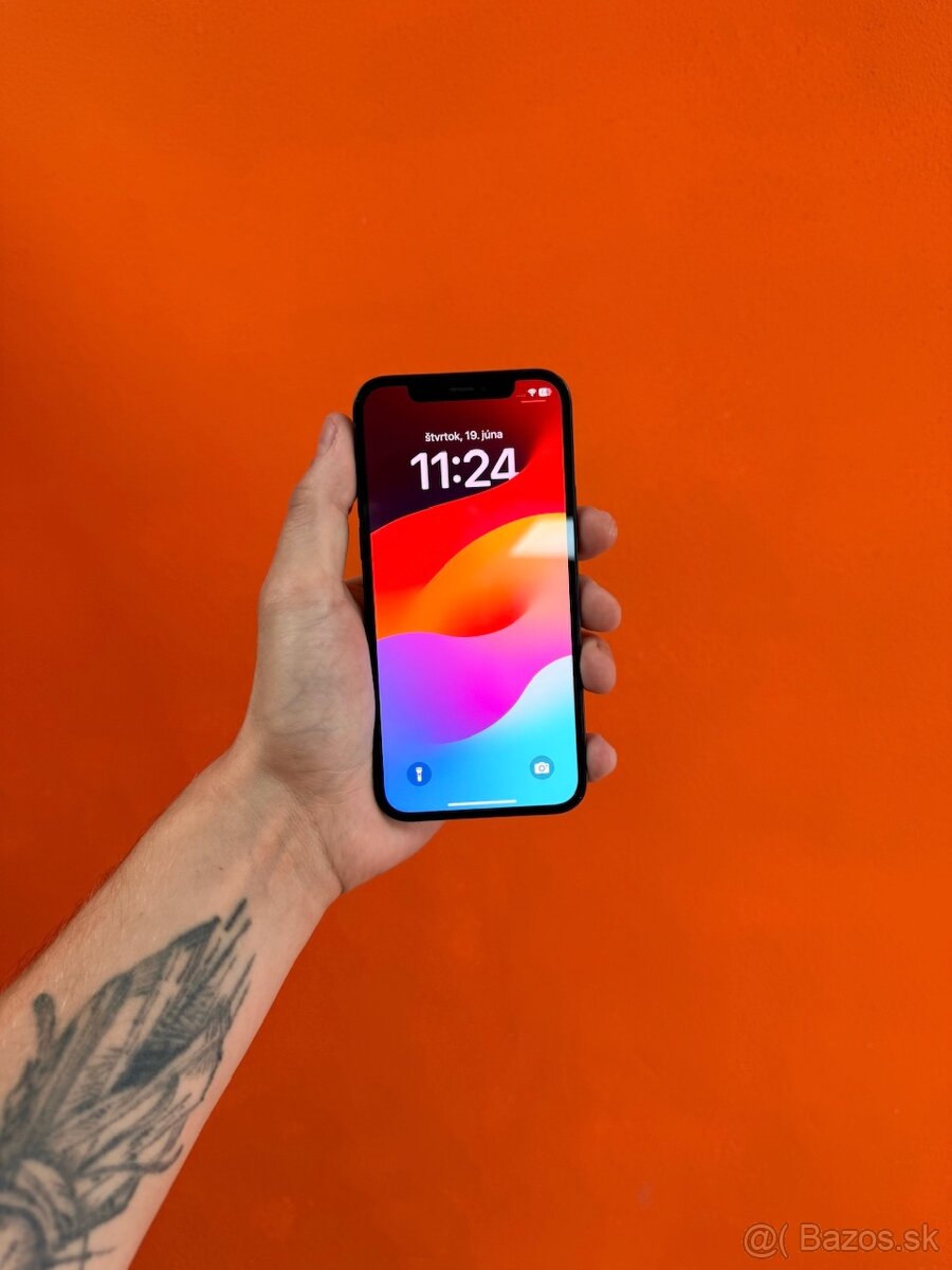 Apple iPhone 12 - Super Stav - Midnight - 64gb