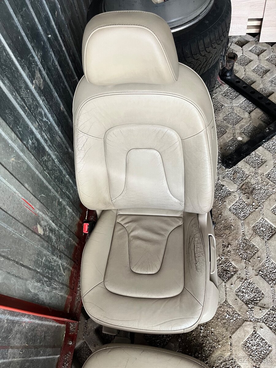 Kožené sedačky Audi a4 b8