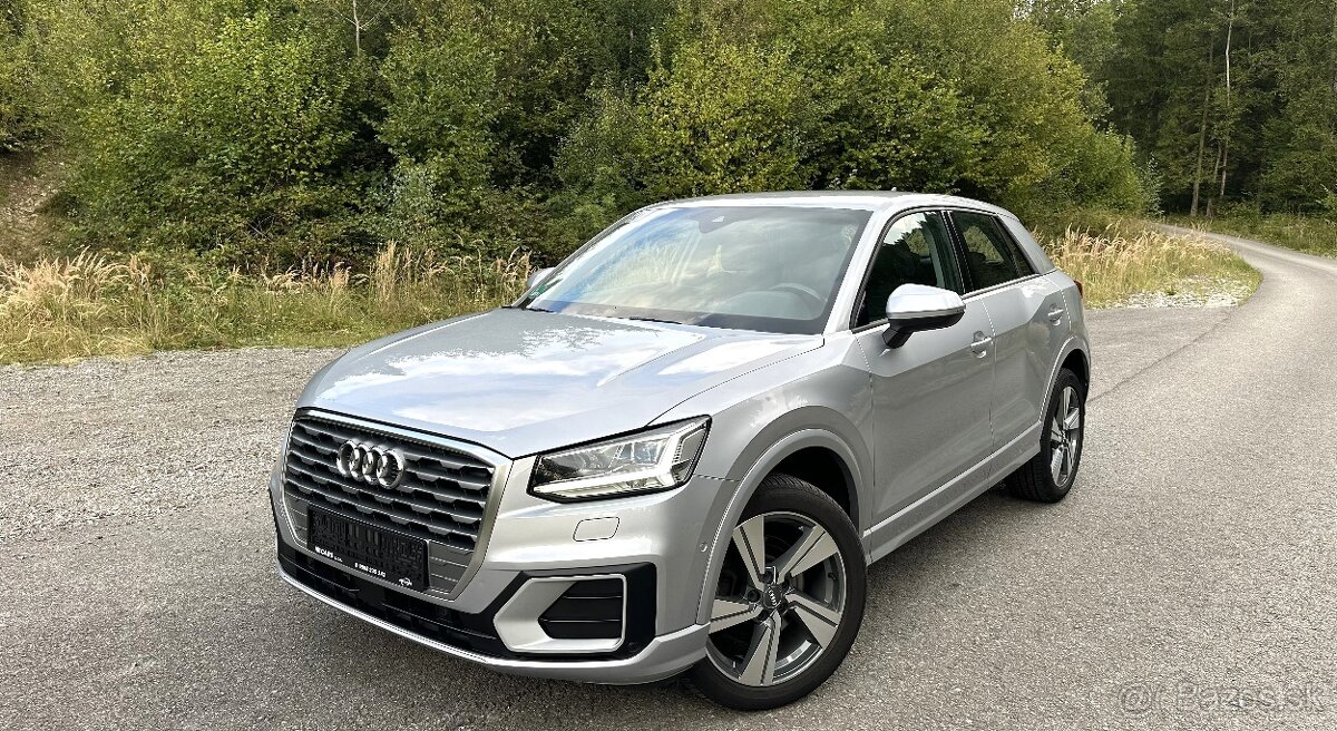 AUDI Q2 1.4TFSI S-Tronic 110kW, LED,NAVI,KAM.,ACC,LANE,ŤAŽNÉ
