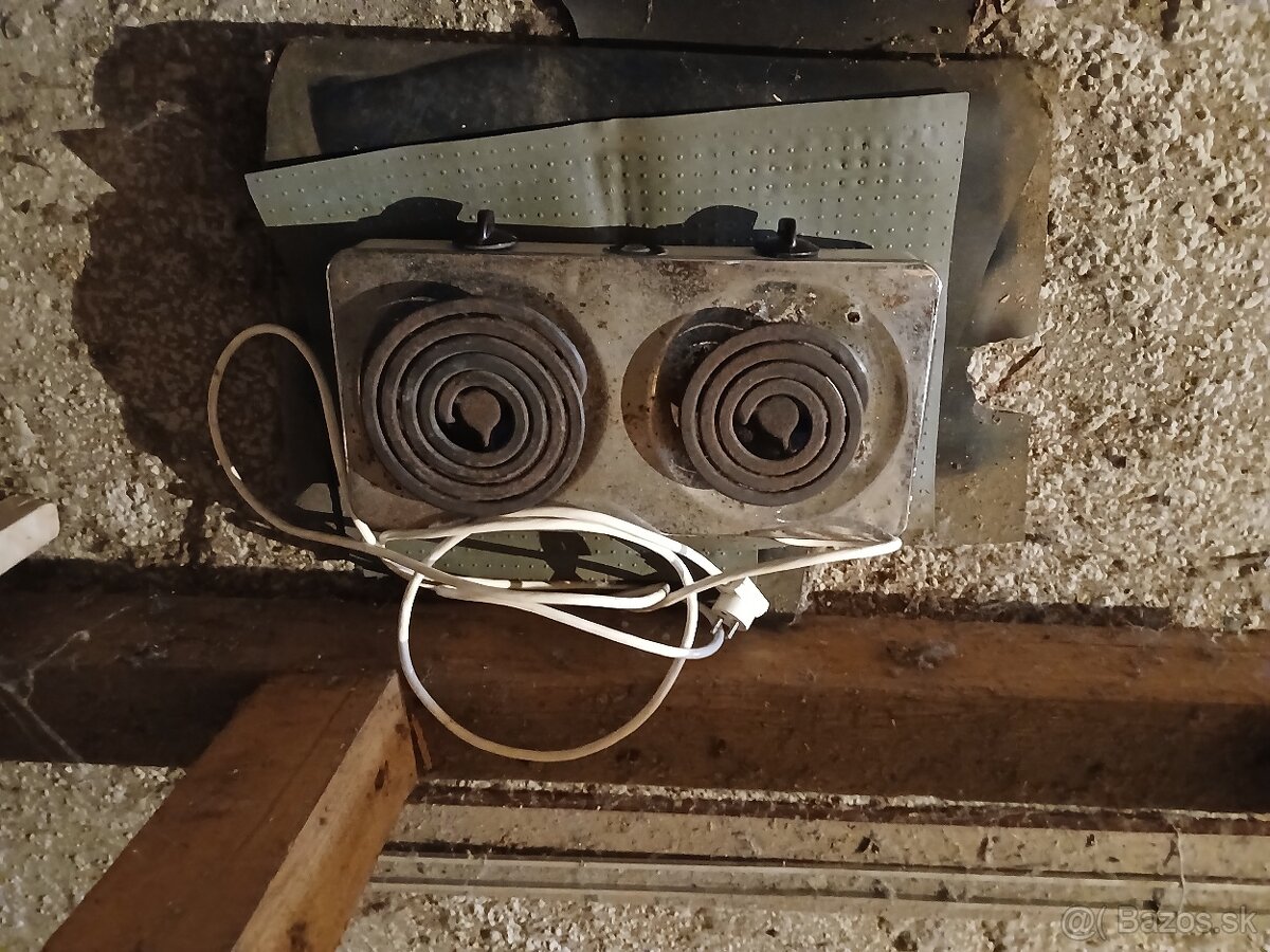 Predám elektrickú dvojplatnicku