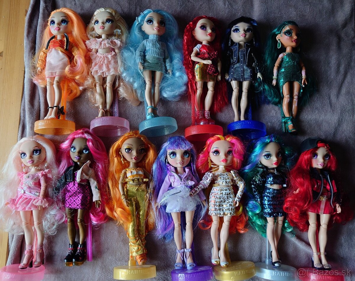 13x Rainbow High bábiky